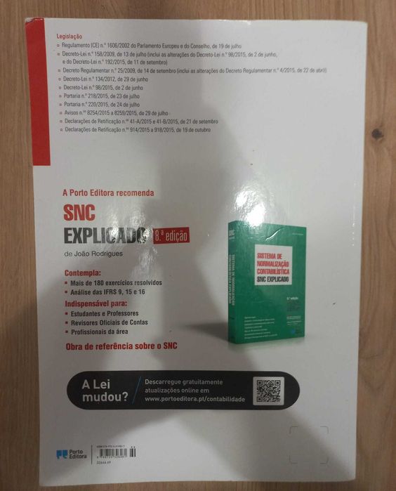 SNC com código de contas