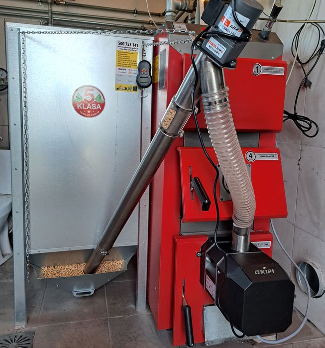 Palnik kipi 26 kW w zestawie podajnik sterownik ecomax komplet kit