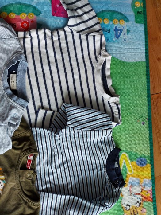 Zestaw bluzki 2 szt + 2 gratis  rozmiar 68