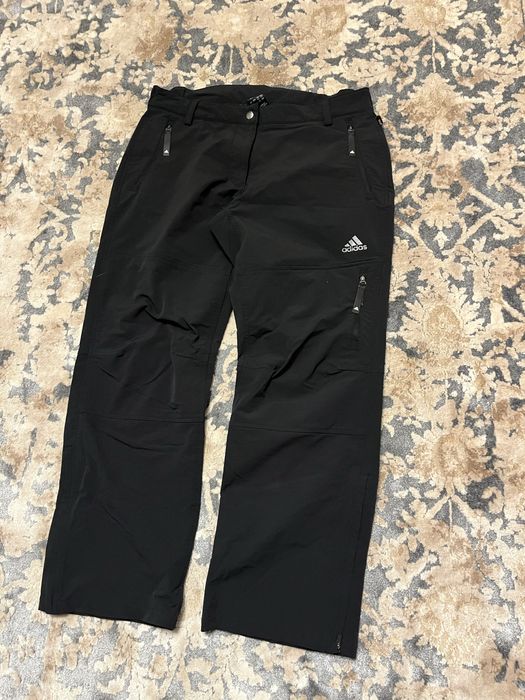 Нейлонові трекінгові штани adidas outdoor на флісі