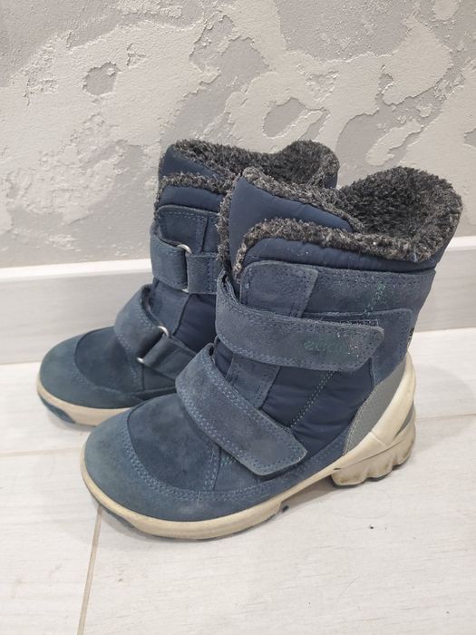 Черевики зимові замшеві Ecco на хлопчика
