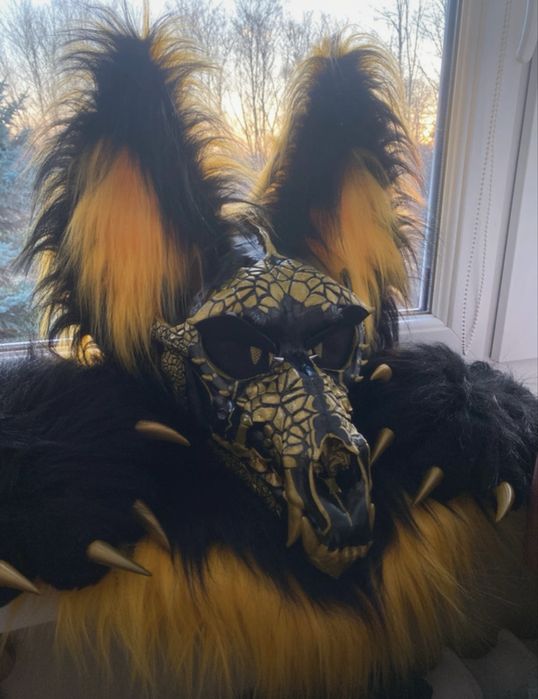 Fursuit Skull Dog
