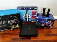 Konsola PlayStation 4 pro 1Tb gogle VR ps4 kierownica Logitech G29