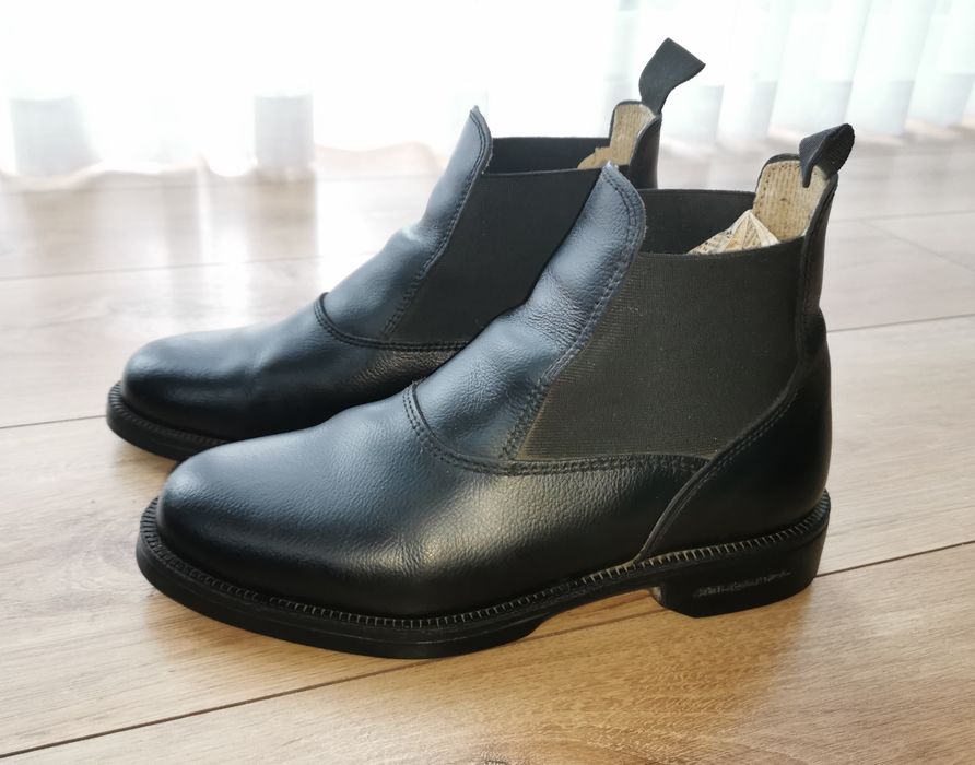 Sztyblety buty jeździeckie dla dzieci FOUGANZA rozmiar 36 EU