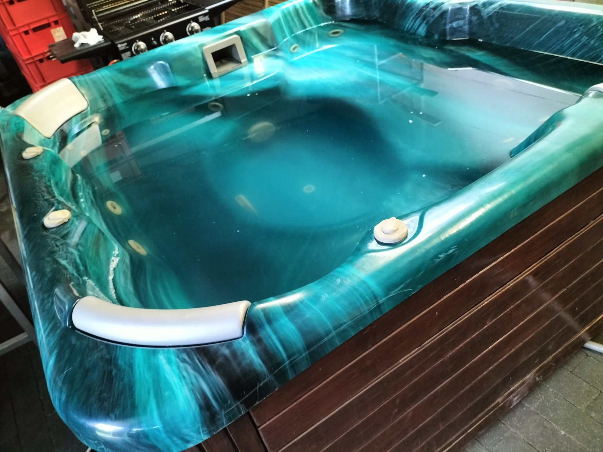 Jacuzzi ogrodowe