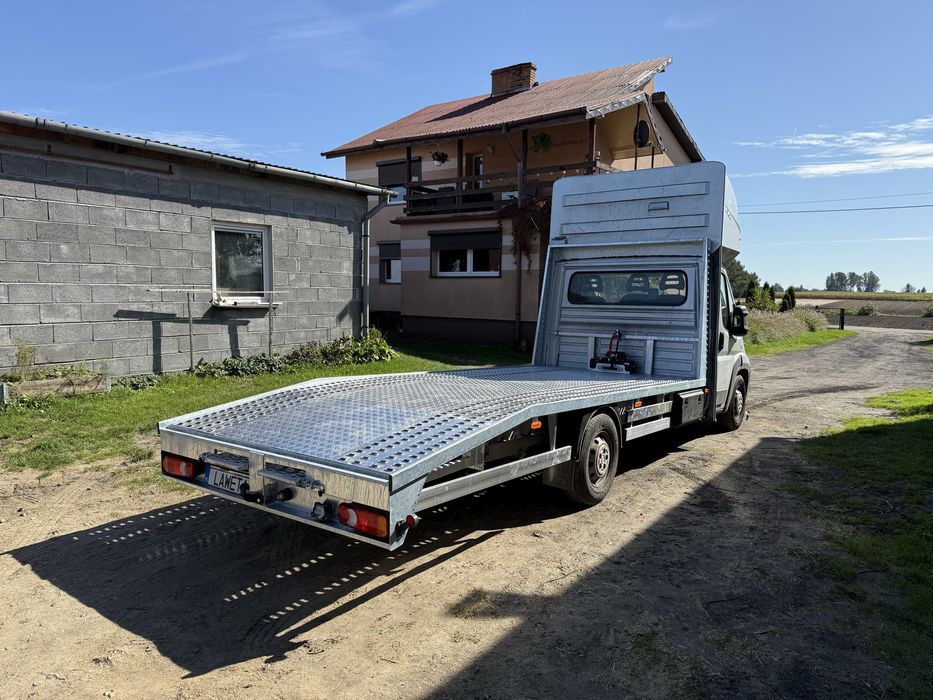 Renault Master Fiat Dacato Sprinter Zabudowa autolaweta laweta najazd