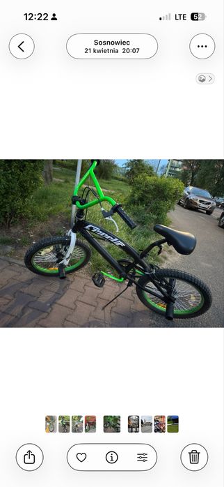 Rower typu BMX marki S’Moove