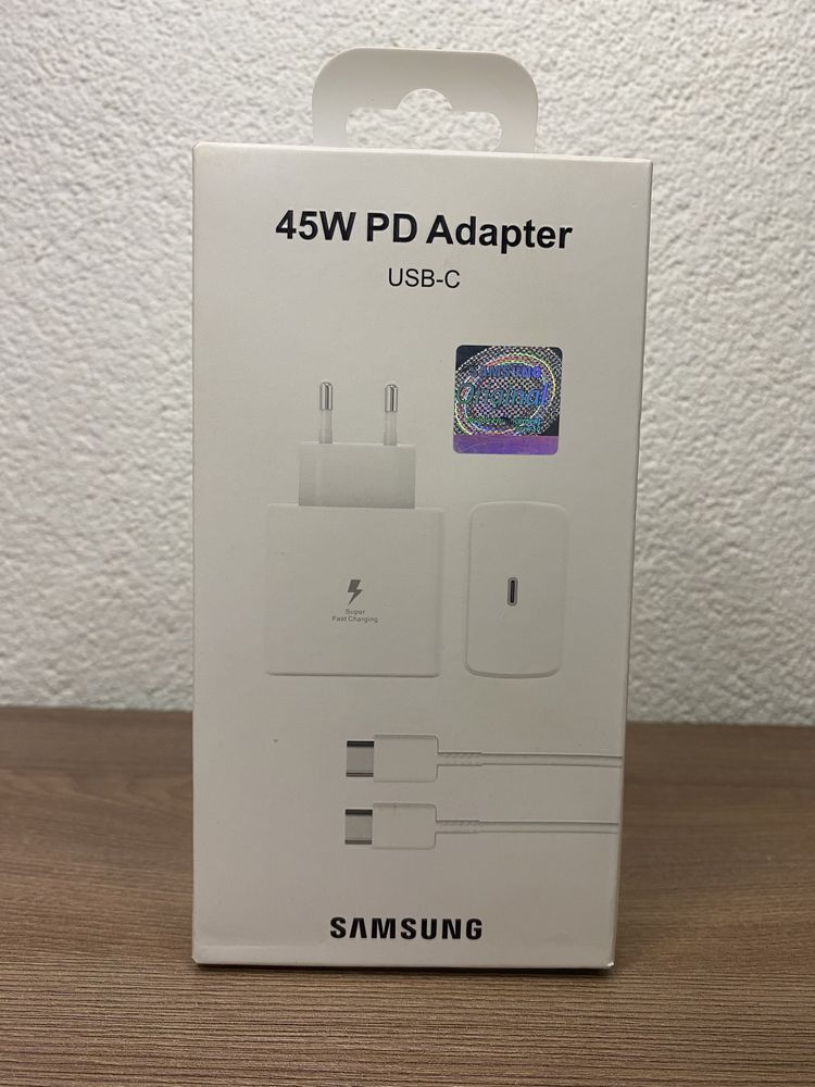 Швидкісна зарядка Samsung 45W PD Adapter / быстрая комплект galaxy