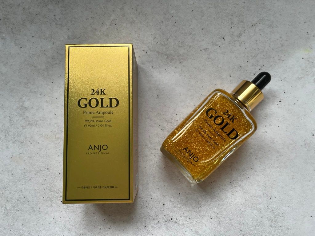 Anjo 24K Gold - Serum do twarzy z cząsteczkami złota