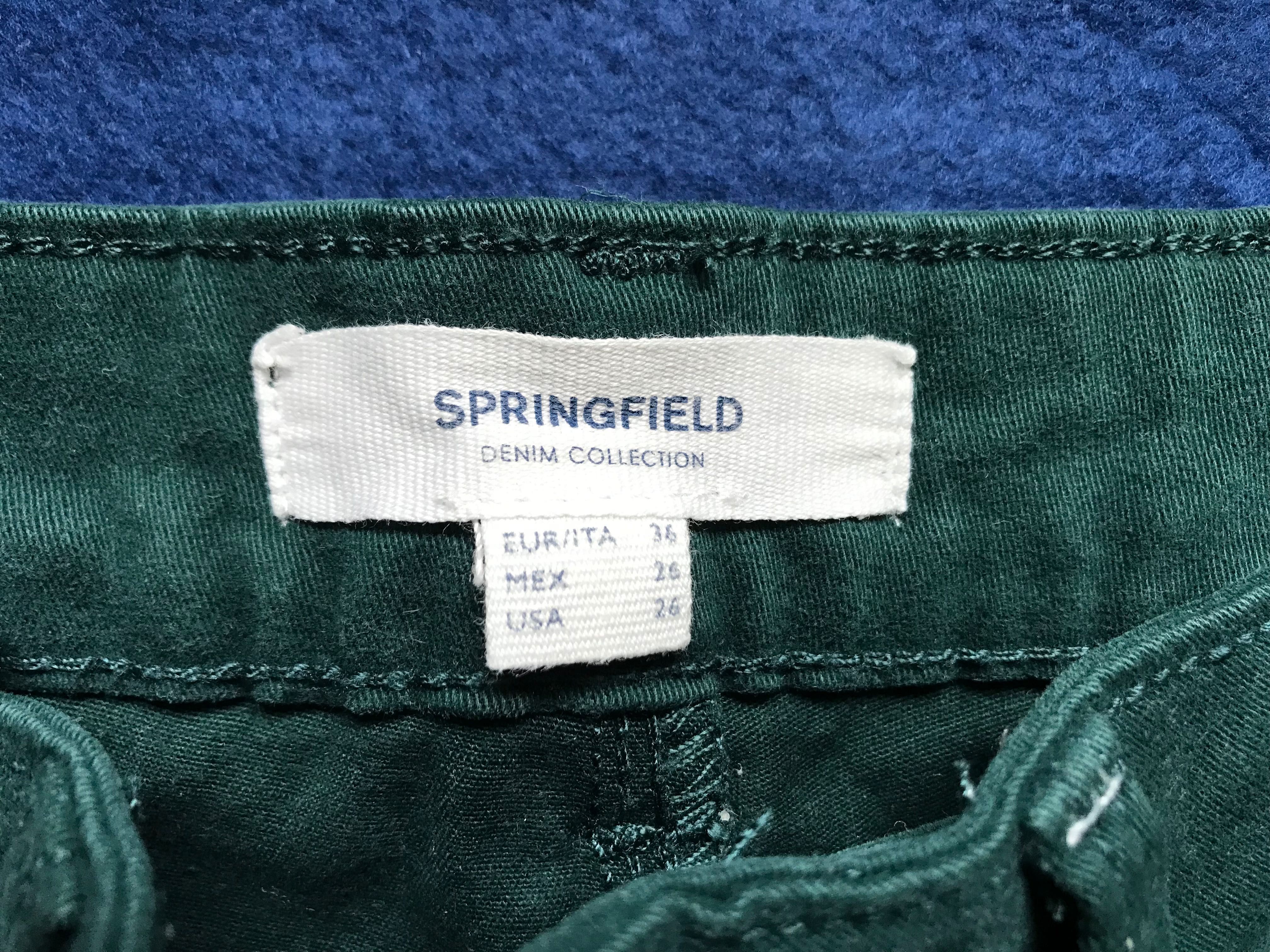 [Springfield] calça 98% algodão