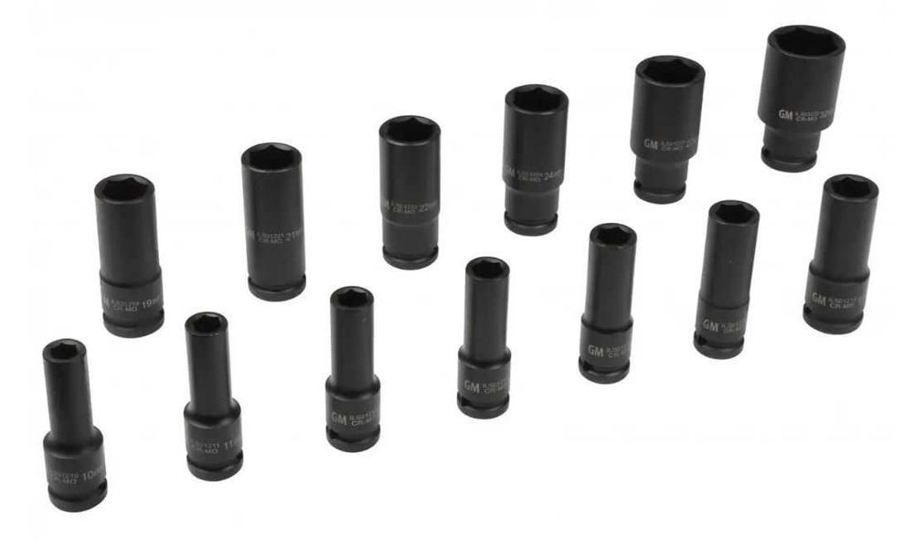 Набір головок торцевих ударних 1/2" 10-32MM GUT MECHANIC ISS-11213