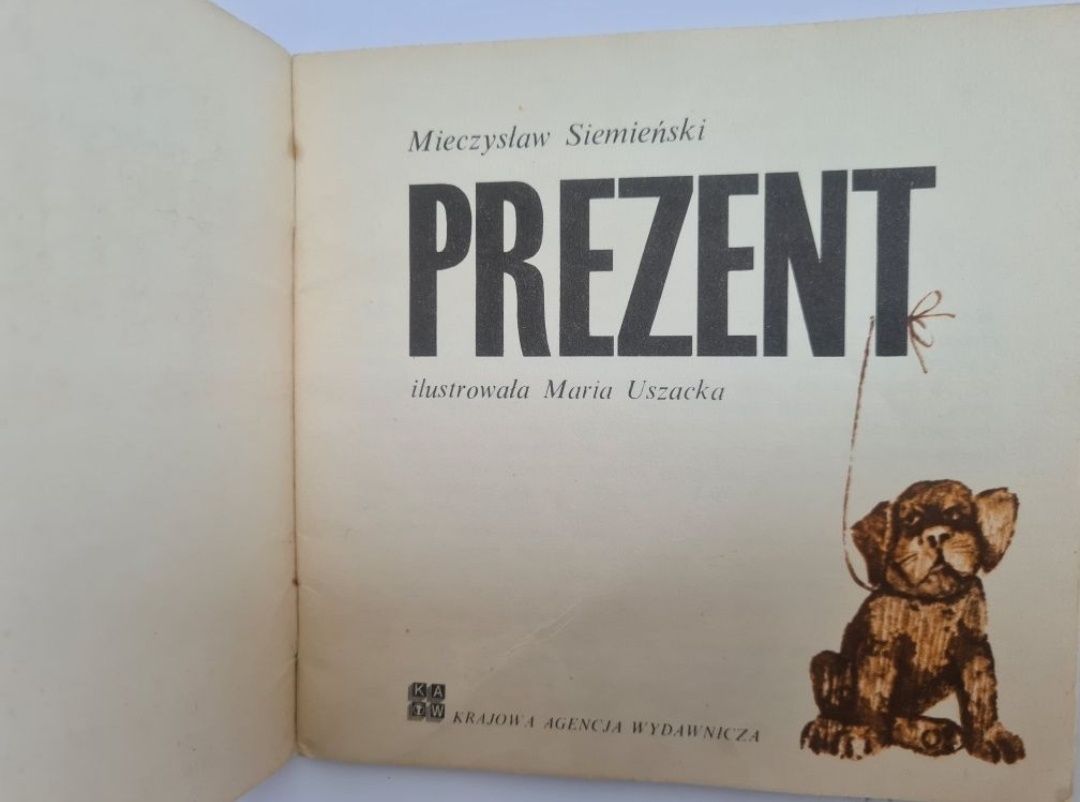 "Prezent" - Mieczysław Siemieński. Książeczka