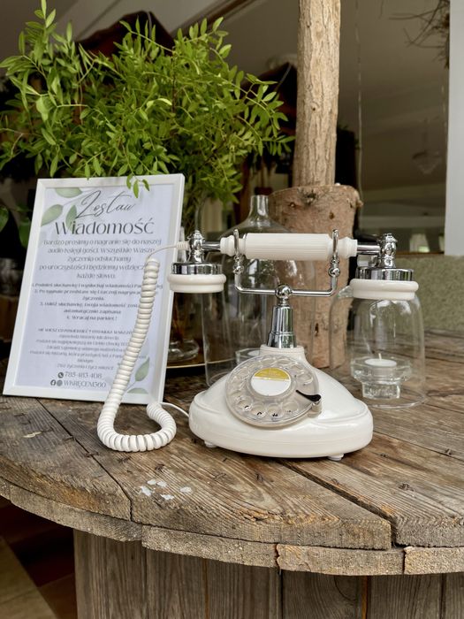 Fotobudka 360 | Telefon życzeń | Fotobudka klasyczna - Retro