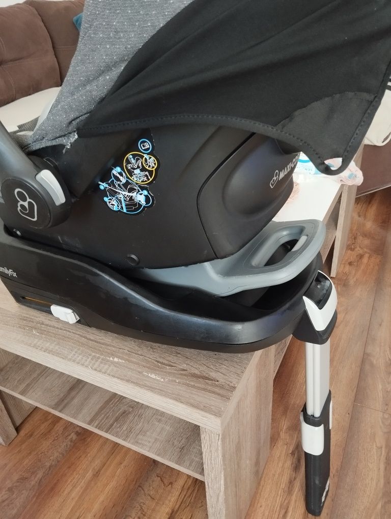Fotelik maxi Cosi+baza isofix