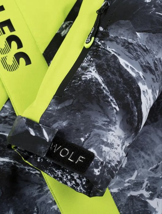 Зимовий новий чоловічий теплий костюм для лиж розмір М-L