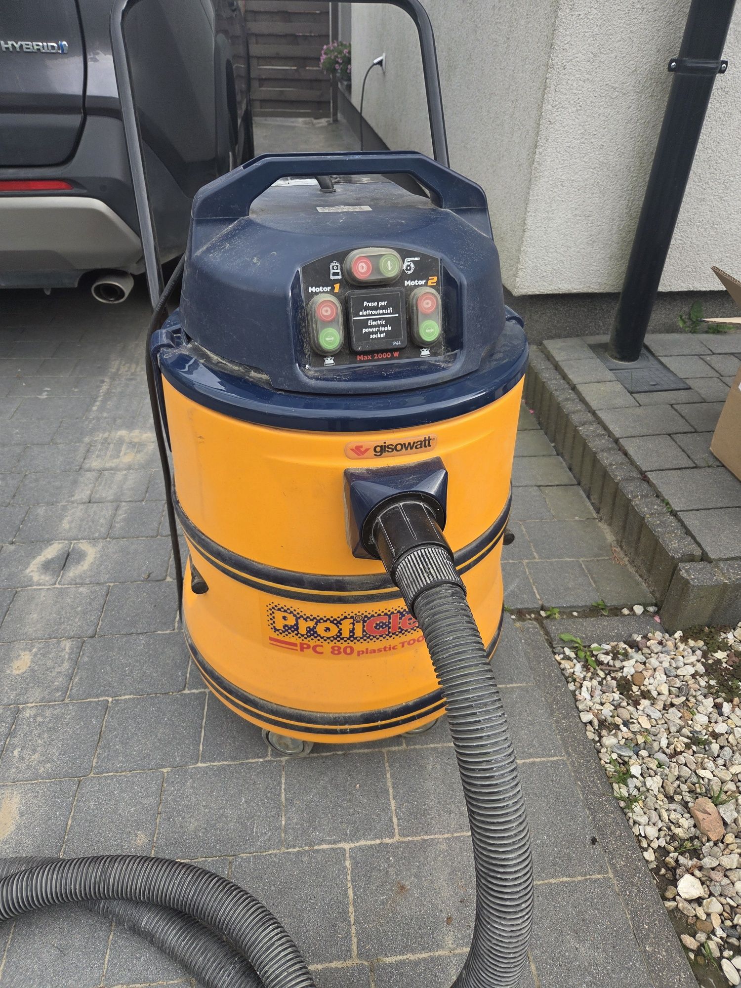 Odkurzacz przemysłowy Gisowatt Proficlean Pc80