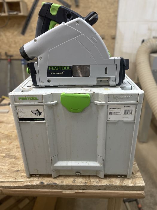 Zagłebiarka Festool TS55 FEBQ szyna Gratis