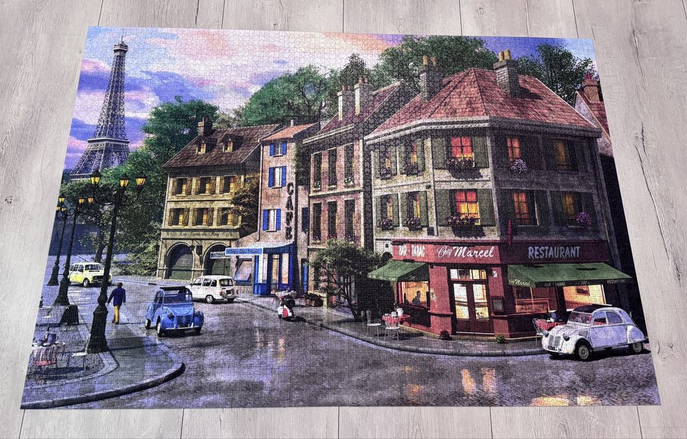 Puzzle 6000 uliczka Paryża