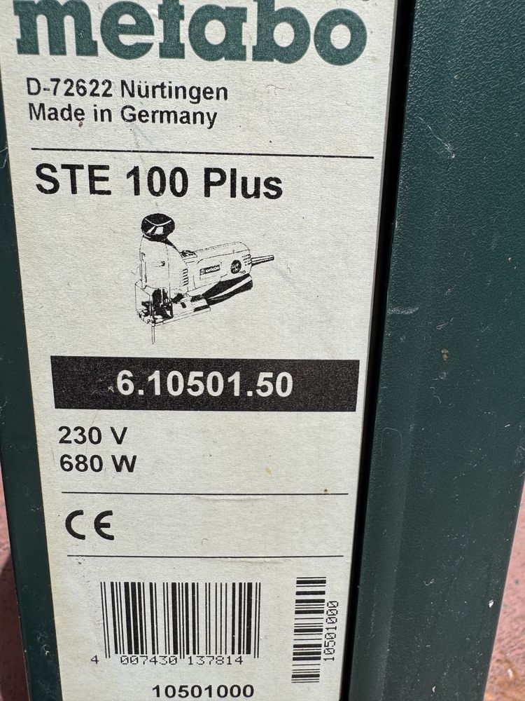 Лобзик Metabo STE 100 Plus handleiding