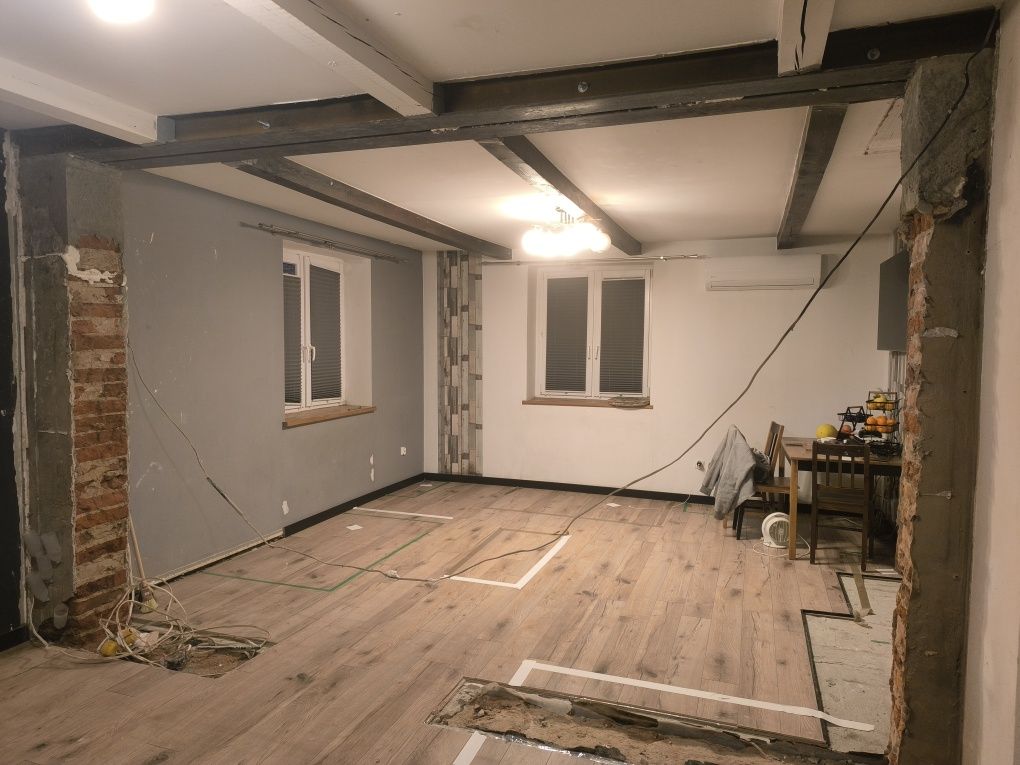 Wstawianie nadproży, poszerzanie otworów sciany nośne i działowe
