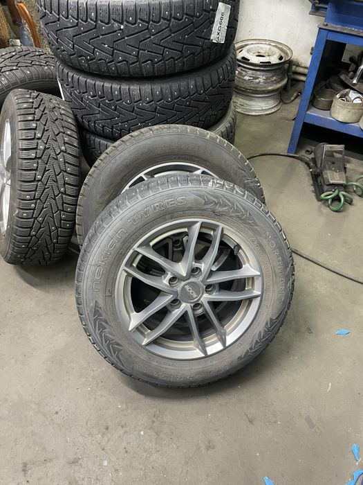 195 65 r15 5x112 Колеса в зборі зимова резина nokian