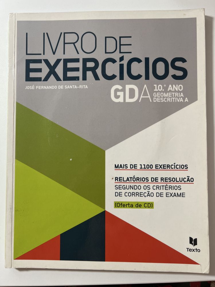 Livro de exercicios 10 ano Geometria descritiva