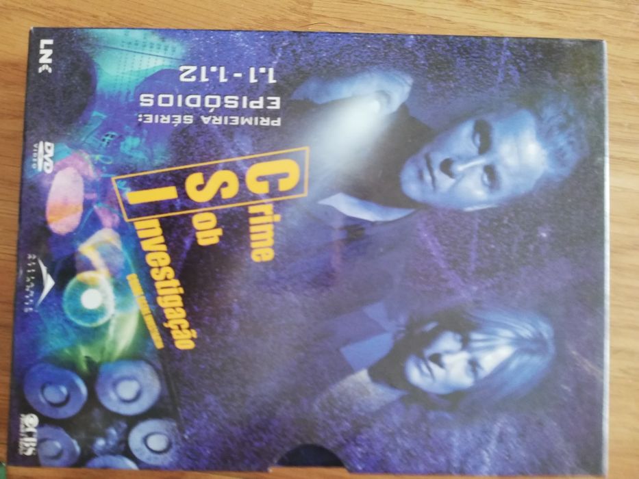 DVD CSI Las Vegas temporada 1 e 2