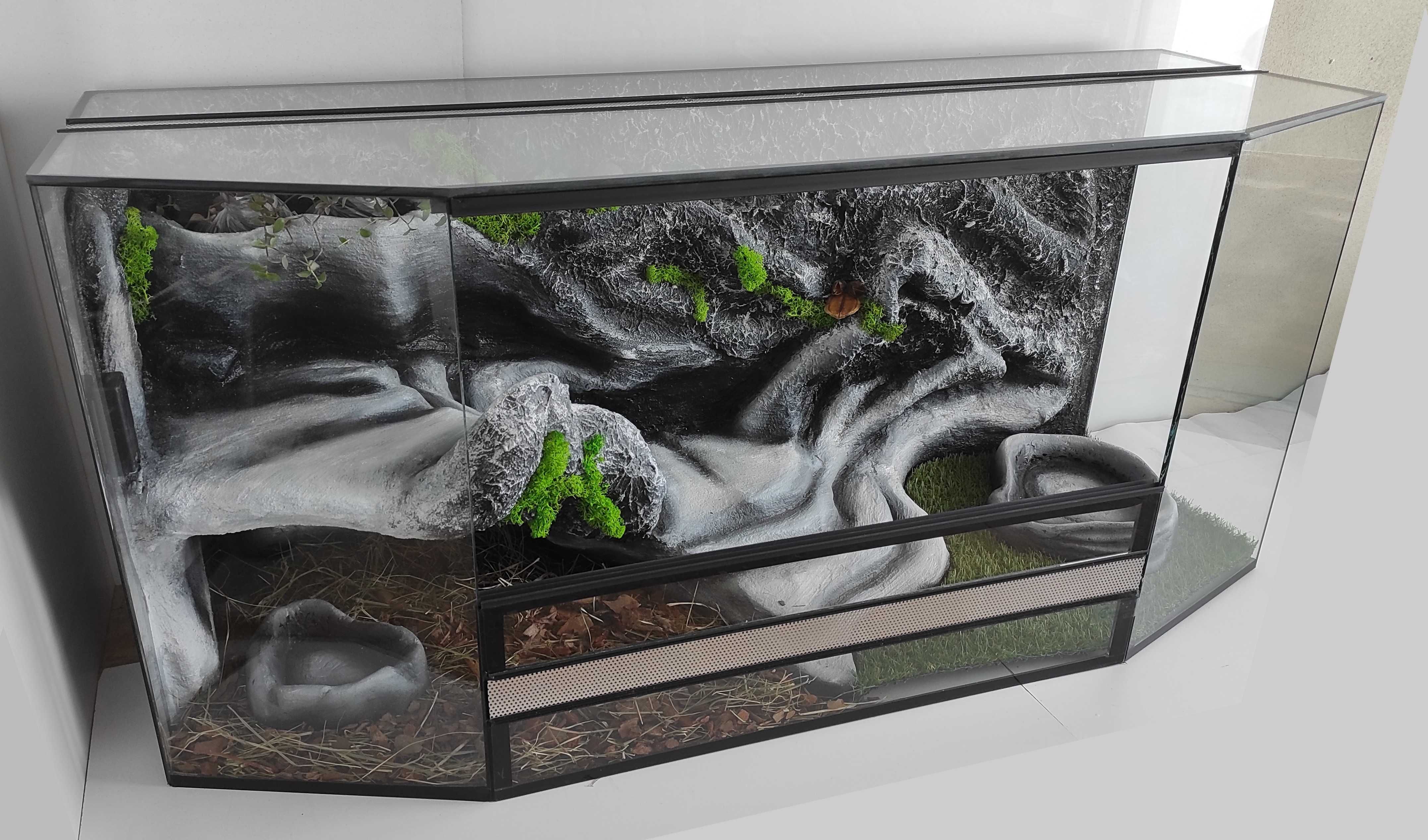 Terrarium dla żółwia lądowego z lampą, TW41KSŻ, AquaWaves