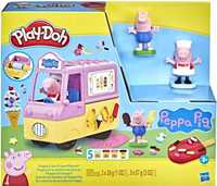 PLAY-DOH Świnka Peppa Samochód z Lodami F3597, szybka wysyłka