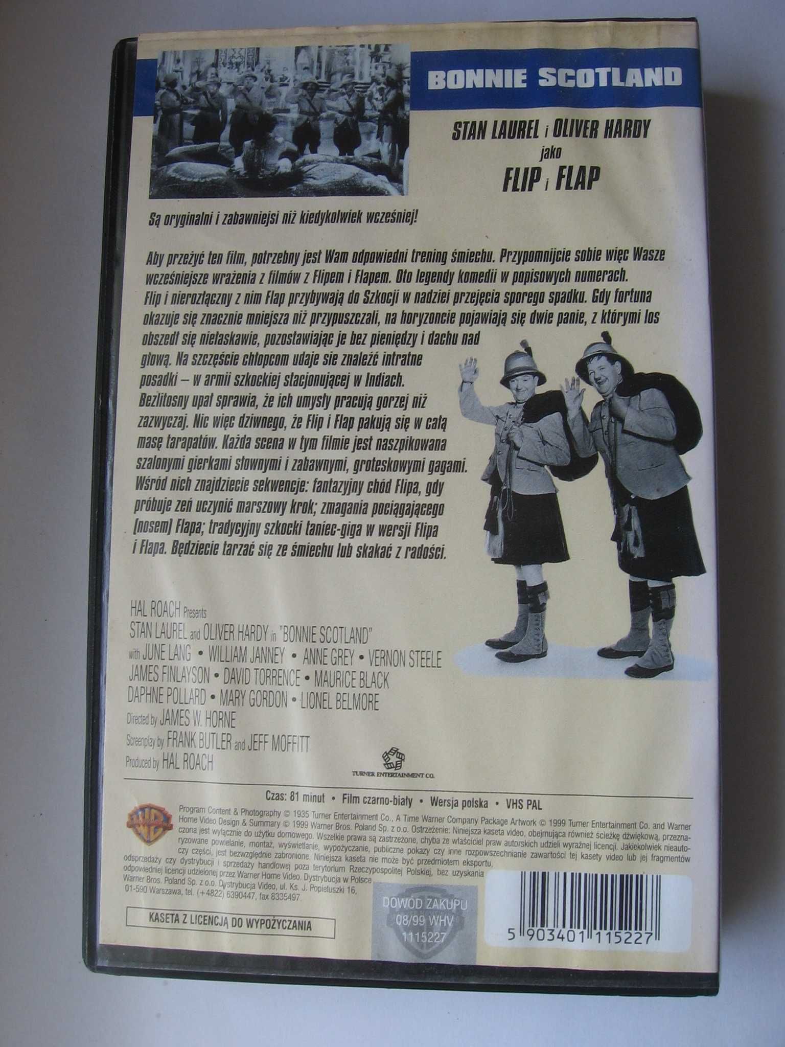 FLIP I FLAP - Laurel and Hardy  Tu rządzi humor , Indyjscy Piechurzy.