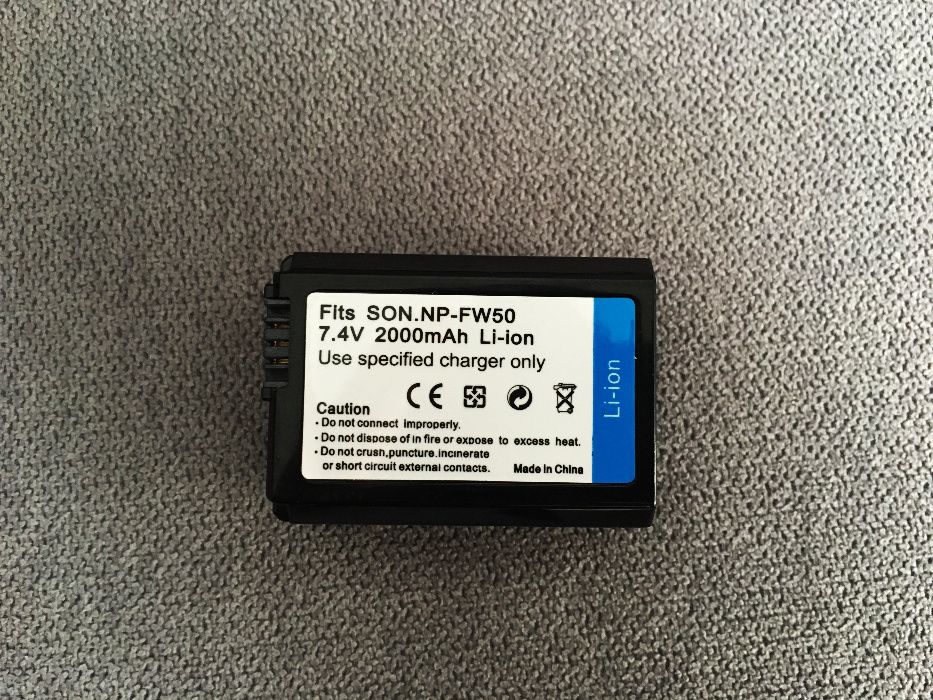 Bateria, akumulator do Sony - seria A, NEX, 7R, 7S - NOWE
