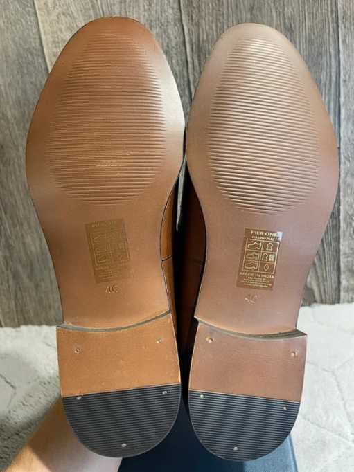 Skórzane buty mokasyny Pier One 40