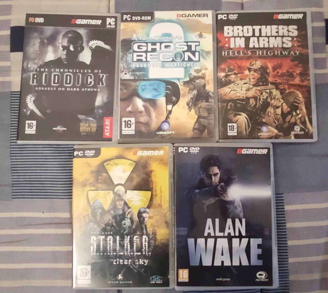 Jogos PC - nunca foram usados
