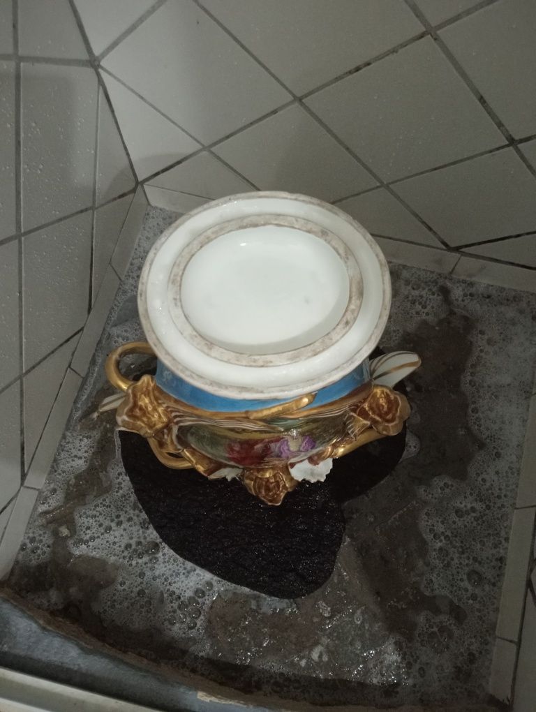 2 Jarras de percelana francesa xlx