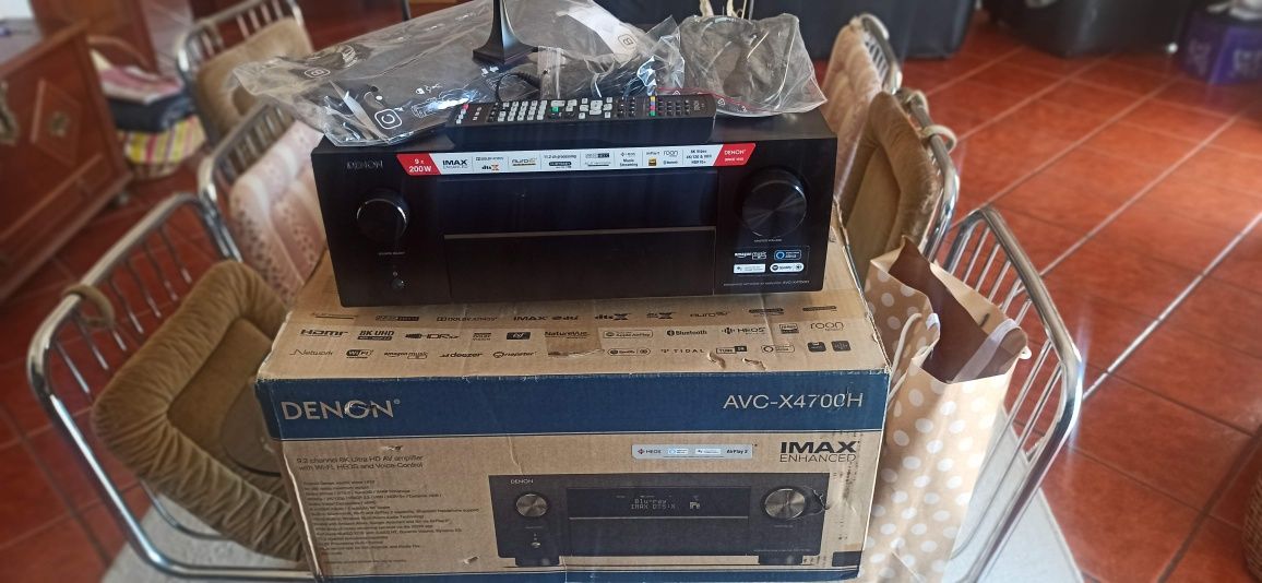 Amplificador AV Denon AVC X4700h