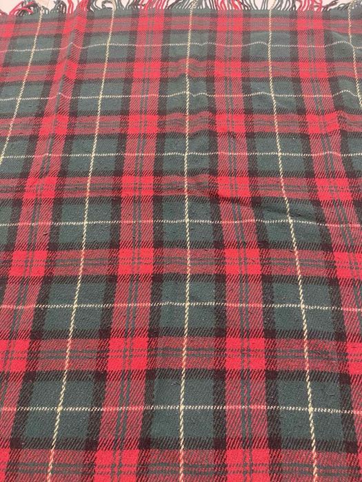 Плед шерстяной