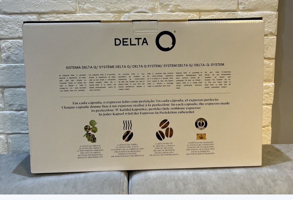 Ekspres DELTA Q mini MilkQool z systemem dozowania mleka