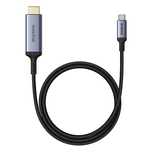 Kabel USB-C - HDMI Baseus BS-OH064/8K 60Hz 1,5m - czarny