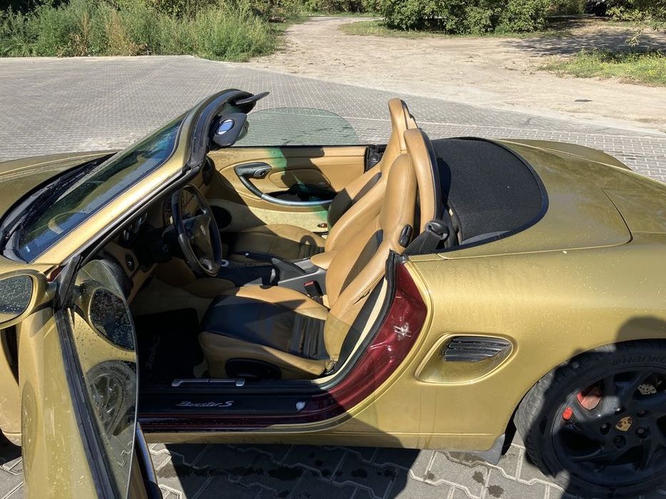 Porsche Boxster S Cabrio 3.2l Złoty / Gold