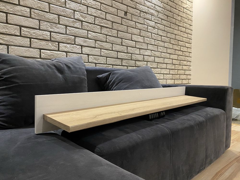 Półki ścienne Loksa 143 cm 2 sztuki w cenie jednej