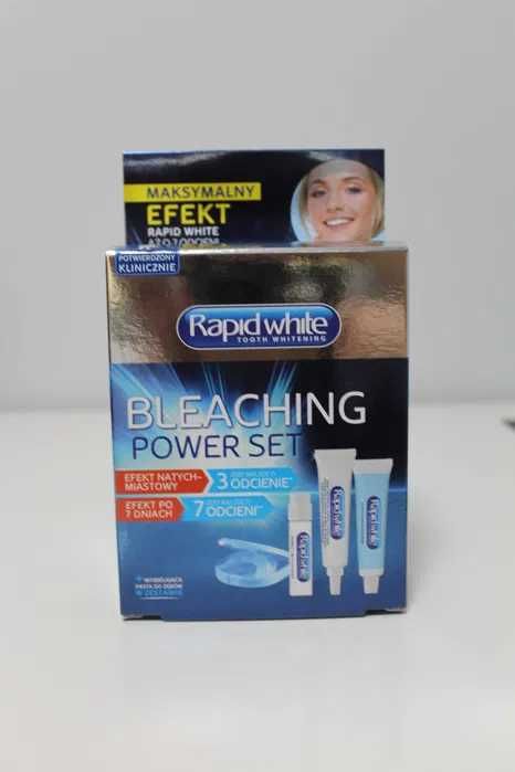 Rapid White bleaching power Zestaw do wybielania zębów 2 szt