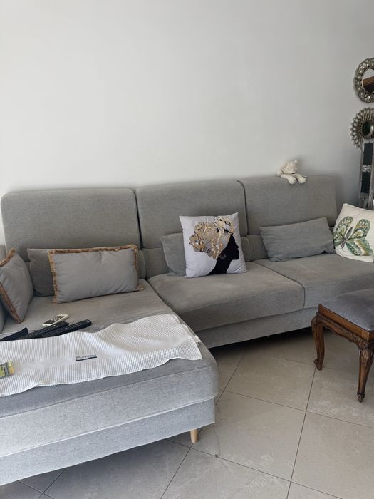 Sofá 3 lugares c/chaise longue