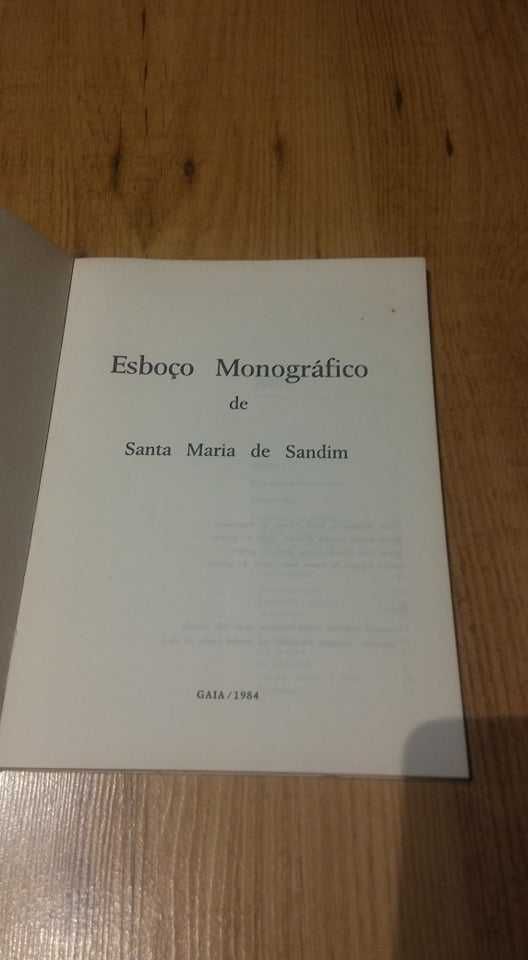 Esboço monográfico de Santa Maria de Sandim