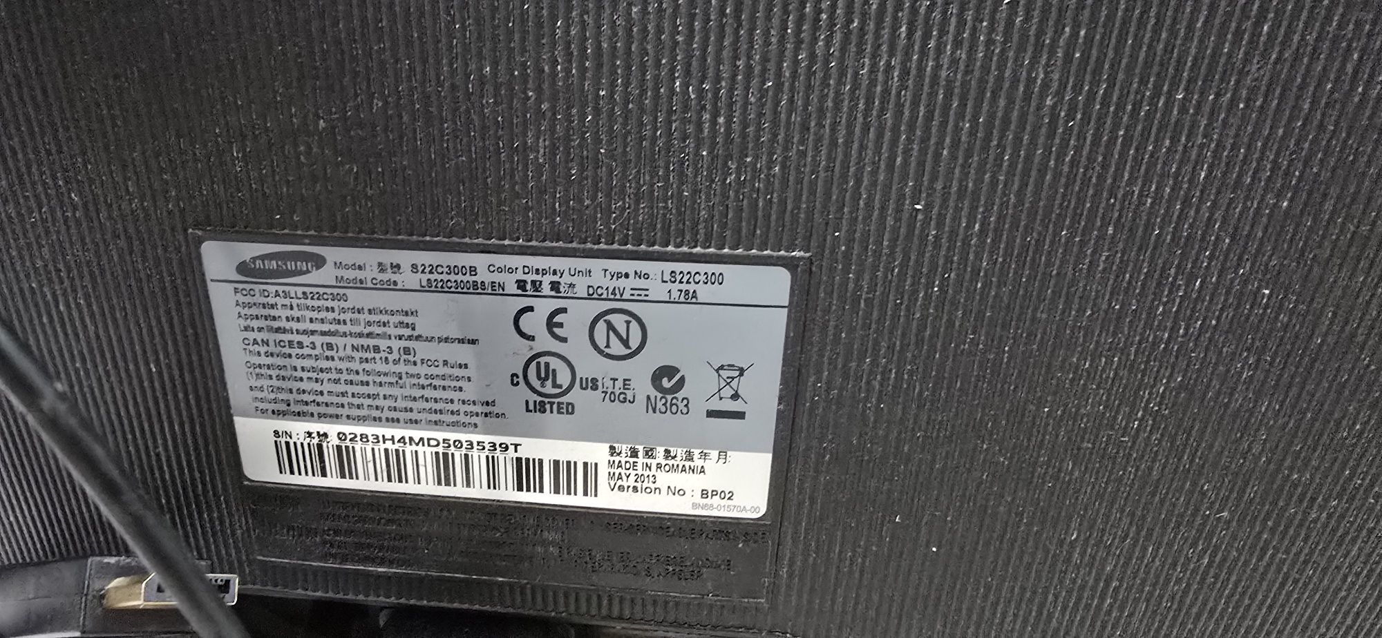 Monitor samsung S22C300B