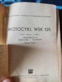 Motocykl WSK Instrukcja obsługi i napraw 125 typ M06-Z, M06 -L
Egzempl