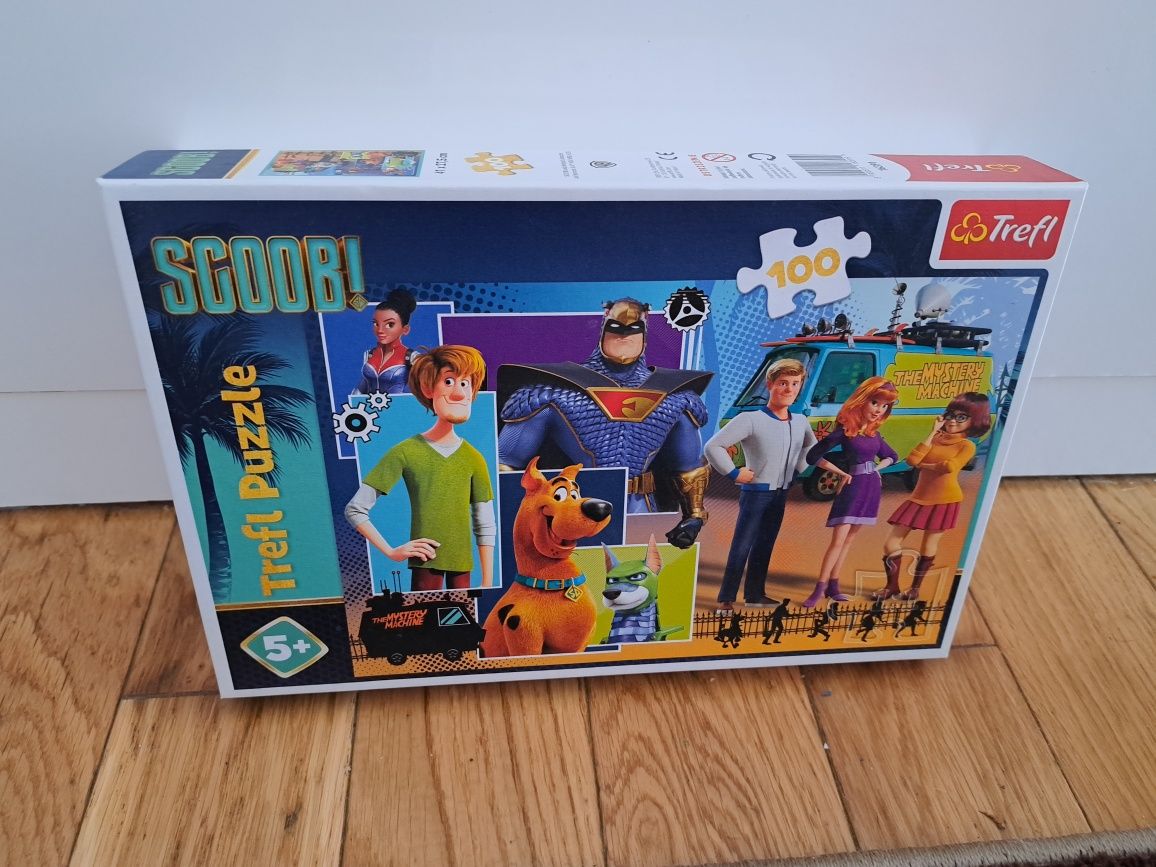 Puzzle 100szt Scooby-Doo