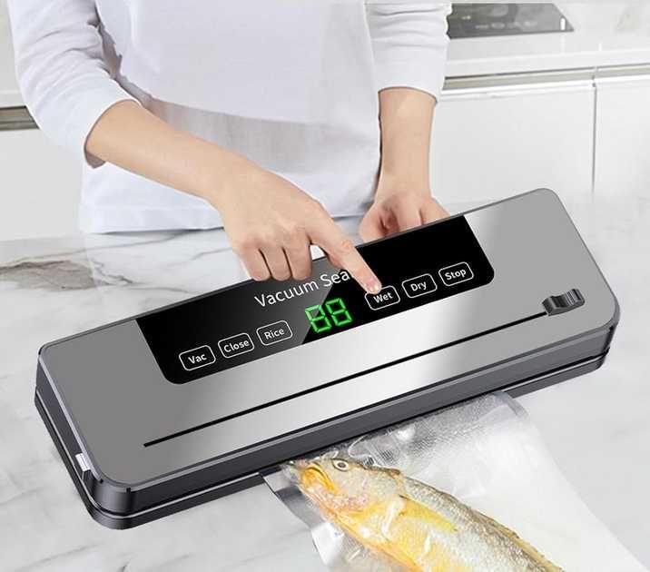 Вакууматор ПАКЕТИ вакуумний пакувальник з УФ-стерилізацією вакуматор