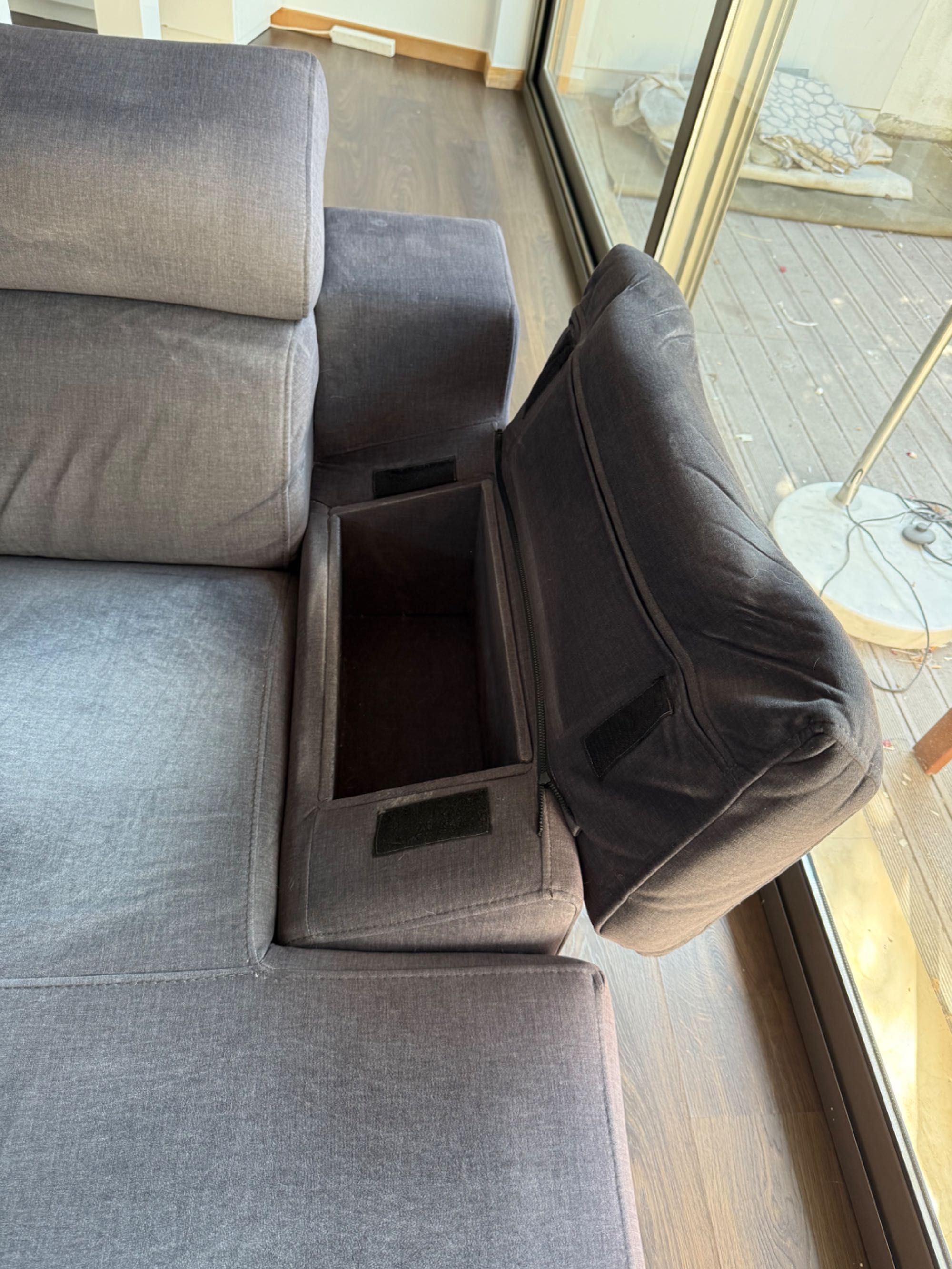 Sofá com Chaise Long