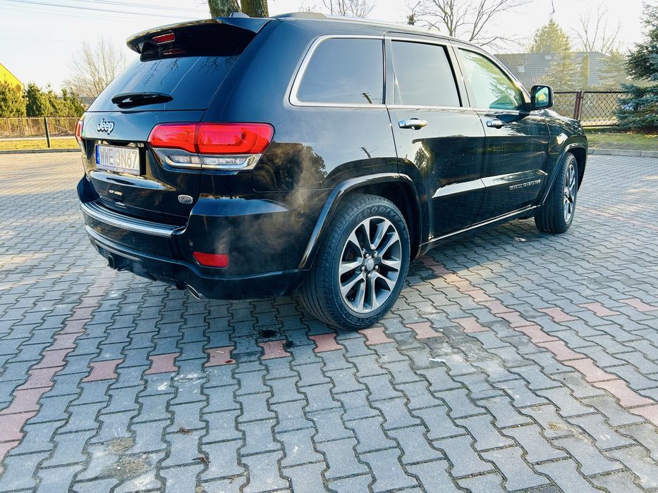 Jeep grand cherokee wk2 overland 3.6v6 4x4 2017 benzyna