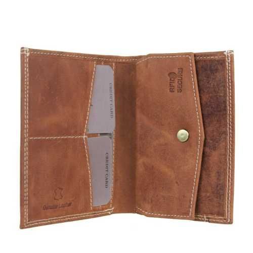 Always Wild BROWN RFID portfel męski skórzany brązowy